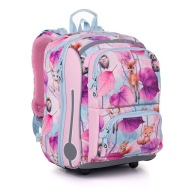 Plecak szkolny jednokomorowy Topgal wielokolorowy