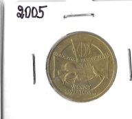 Numizmatyka Polska Monety Obiegowe 2 zł 2005 r