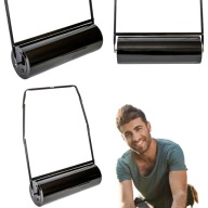 WALEC OGRODOWY DO TRAWY AERATOR UBIJAK TRAWNIKA GLEBY ZIEMI STALOWY 80 CM