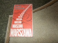 WARSZAWA. stary PLAN MIASTA autobusy tramwaje