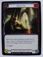 Bleed Out (Blue) (Regular) OUT147 FLESH AND BLOOD