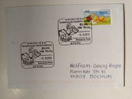 Koperta z obiegu. Kasownik Bonn. 05096