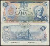 BNA - KANADA 5 Dolarów Dollars 1979 nr 30390398927 # P92a # F/VF