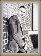 Karykatura portret ze zdjęcia b2 ( 70 x 50 cm ) PROMOCJA