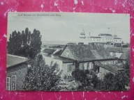 GDAŃSK DANZIG GDYNIA GDAŃSK BRZEŻNO PANORAMA WSI BROSEN STRANDHALE UND STEG