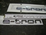 NOWY i w 100% oryginalny emblemat znaczek AUDI e-tron Sline