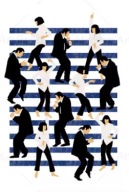 Plakat „Movie Dance Aesthetic” – Minimalistyczny Plakat Filmowy Retro