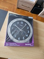 Zegar ścienny Technoline srebrny 30cm