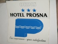 ORBIS HOTEL PROSNA KALISZ naklejka