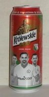PUSTA PUSZKA BROWAR WARKA PIWO KRÓLEWSKIE LEGIA WARSZAWA PIŁKARZE