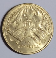 2 zł 90 Rocznica Odzyskania Niepodległości - 2008 rok (Licytacja nr 133)
