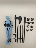 FIGURKA AKCJI DUMMY 13 – KOLEKCJONERSKA WERSJA - PASTELOWY NIEBIESKI