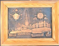 600 Lat Jasnej Góry Częstochowa Obraz Miedź 1982