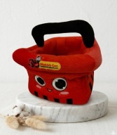 KOSZYK KAROL - MASKOTKA GANG BIEDRONIAKÓW PLUSZAK BIEDRONKA