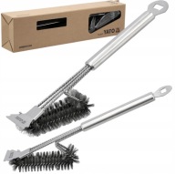 SZCZOTKA SKROBAK 2 W 1 DO CZYSZCZENIA RUSZTU GRILLA STAL NIERDZEWNA YATO