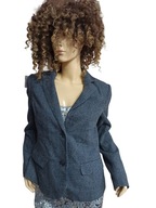 MAINE MARYNARKA ciepła z wełną w kurzą stopkę 38