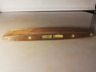 STARA ANGIELSKA POZIOMICA BRITISH MADE WARRANTED CORRECT 20 cm