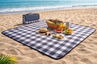 Mata piknikowa składana wodoodporna plaża koc piknik majówka