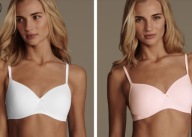 Śliczny biustonosz M&S 3208 UK 32B EUR 70B 69% cotton