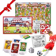 GRA PLANSZOWA MAŁY PIŁKARZ PLANSZÓWKA EDUKACYJNA ROZRYWKA DLA DZIECI