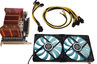 Karta graficzna NVidia Tesla V100 16GB GPU SXM2, Adapter do PCIE, Radiator