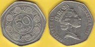 GIBRALTAR 50 PENCE 1988 r.