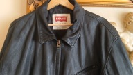 LEVI'S STRAUSS-KURTKA MĘSKA PILOTKA RAMONESKA-R-XL-SKÓRA NATURALNA-DUŻA .