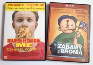 Zabawy z bronią + Super Size Me 2 x DVD