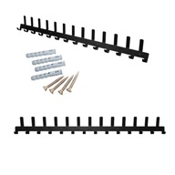 WIESZAKI DO PRZEDPOKOJU WISZĄCY 27 HACZYKÓW NA KLUCZE NA KURTKI/PŁASZCZE