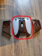 Drewniane popielniczki tył Mercedes W220 plus panel świateł wewnątrz DREWNO