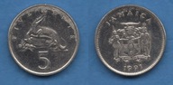 Jamajka 5 centów, 1991 KM#46a
