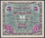 Niemcy 5 Marek 1944 Rosenberg 202d (druk ZSRR)