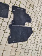 Antracytowe Dywaniki welurowe przód do Kia Sportage IV 2015-2018, 2018-2021