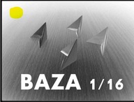 MODUŁY 500 szt origami 3D BAZA 1/16 ŻÓŁTY trójkąty