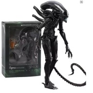 Figurka Obcy ok 16CM figurka koloru czarnego