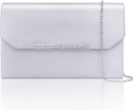 Torebki kopertówki Larcenciel z kryształowymi akcentami i łańcuszkami