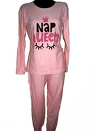 Piżama DAMSKA OCIEPLANA 100% BAWEŁNA r. XXL