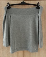 Sweterek bluzka ze srebrną nitką Mohito rozmiar L/40/12