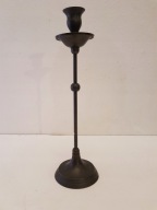 VINTAGE ŚWIECZNIK LICHTARZ ART DECO Z BRĄZU