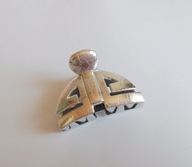 Spinka żabka srebrna