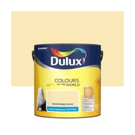 DULUX ŚWIATA FARBA LATEKSOWA ŚCIENNA Dojrzewający Banan 2,5L