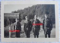 Słowaccy żołnierze w okolicach Liptovský Mikuláš, Słowacja 1939