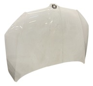 Skoda Octavia 3 12-16r maska pokrywa silnika biała 5E0823031 oryginał skaza