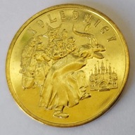 2001 2 zł KOLĘDNICY z WORECZKA MENNICZEGO NBP !