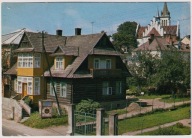 Mszana Dolna Dom Góralski lata 70