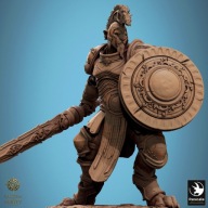 Leonin Triad Guard - BoP2 - figurka RPG DnD D&D - druk 3D 14K