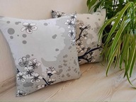 PODUSZKI DEKORACYJNE ZESTAW 2szt BAWEŁNA 100%