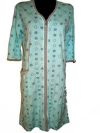 Damska podomka szlafroczek 100% cotton NA ZAMEK r. S