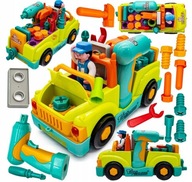 Auto Do Skręcania Rozkręcania Mały Mechanik Jeździ Gra interaktywny Prezent