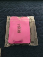 Etui Antykradzieżowe Karty Kredytowe RFID TANIO FIOLETOWY METALIZOWANY